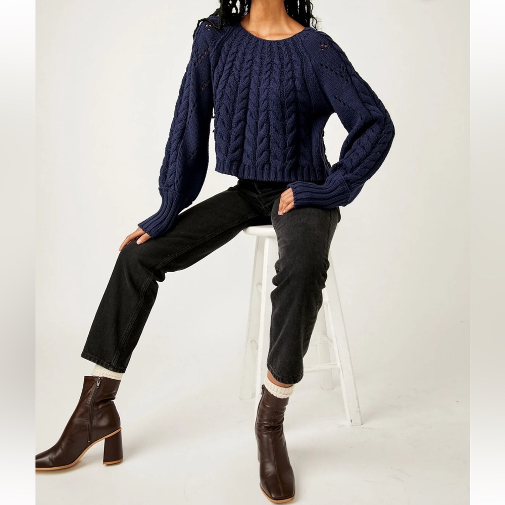 free people Sandre Pullover - Picture 5 of 8